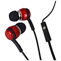 esperanza eh192 earphones with microphone eh192 black and red extra photo 1