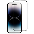 blue star tempered glass for apple iphone 14 pro 5d full cover black extra photo 1