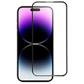 blue star tempered glass for apple iphone 14 pro max 5d full cover black extra photo 1