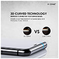 x one full cover extra strong matte for iphone 14 pro tempered glass 9h extra photo 3