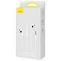 baseus encok h17 wired hands free 35mm white extra photo 4