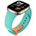 redmi bhr6937gl watch 3 silicone strap aqua blue extra photo 3