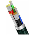 baseus display cable type c to lightning pd 20w 2m green extra photo 5