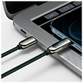 baseus display cable type c to lightning pd 20w 2m green extra photo 6