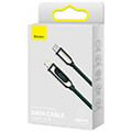 baseus display cable type c to lightning pd 20w 2m green extra photo 8