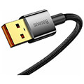 baseus explorer usb to usb c cable 100w 1m black extra photo 4