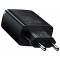 baseus wall compact quick charger 2xusb type c pd 3a 30w black extra photo 4 baseus wall compact quick charger 2xusb type c pd 3a 30w black extra photo 4