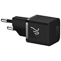 baseus mini wall charger gan5 20w black extra photo 4