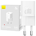 baseus mini wall charger gan5 20w white extra photo 6