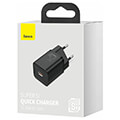 baseus super si quick charger 1c 25w type c black extra photo 2