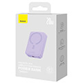 baseus wireless powerbank qi 20000mah mini magnetic magsafe 20w purple extra photo 7