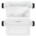 spigen aqua shield waterproof waist bag a620 2 pack snow white extra photo 1