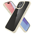 spigen crystal hybrid mute beige for iphone 15 pro max extra photo 5