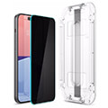 spigen glass tr ez fit privacy 2 pack transparency for iphone 15 extra photo 3