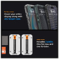 spigen glass tr ez fit 2 pack fc black for iphone 15 pro max extra photo 3