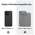 pitaka magez 3 600d case black grey for iphone 14 pro max extra photo 7