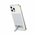 baseus foldable magnetic swivel stand holder iphone magsafe white extra photo 2