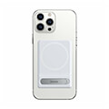 baseus foldable magnetic swivel stand holder iphone magsafe white extra photo 3