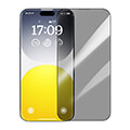 baseus diamond iphone 15 pro max privacy protection tempered glass extra photo 1