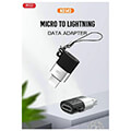 xo adapter nb149 b microusb lightning black extra photo 3