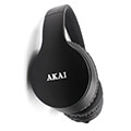 akai bth b6anc asyrmata bluetooth over ear akoystika hands free me active noise cancellation extra photo 1