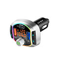 akai fmt 63bt fm transmitter kai fortistis me bluetooth fm micro sd 2 usb led kai hands free extra photo 2