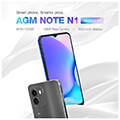 kinito agm note n1 gkri smart dual sim camera sd 4g gps 652 hd 8gb 128gb android 13 thiki tpu extra photo 1