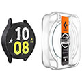 spigen glass tr ez fit 2 pack for samsung galaxy watch6 44mm extra photo 1