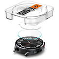 spigen glass tr ez fit 2 pack for samsung galaxy watch6 classic 43mm extra photo 4