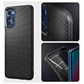 spigen liquid air black for motorola moto g stylus 2022 extra photo 1