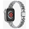 spigen modern fit 316l band silver for apple watch 41mm 40mm 38mm extra photo 1