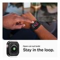 spigen rugged armor black for apple watch 9 8 7 41mm 6 se 5 4 40mm extra photo 6