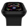 spigen rugged armor black for apple watch 9 8 7 41mm 6 se 5 4 40mm extra photo 8