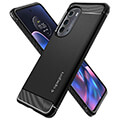 spigen rugged armor black for motorola edge 2022 extra photo 3