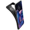 spigen rugged armor black for motorola edge 2022 extra photo 4