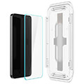 spigen glass tr ez fit hd transparency 2 pack for samsung galaxy s24 s25 extra photo 2