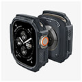 spigen rugged armor dark gray for apple watch ultra 2 1 49mm extra photo 4