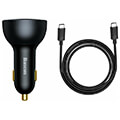 baseus superme car charger usb 2x usb c 160w grey extra photo 3