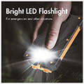 logilink pa0289 solar power bank 6000mah flashlight 2x usb a extra photo 6