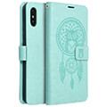 mezzo book case for xiaomi redmi 9at redmi 9a dreamcatcher green extra photo 1 mezzo book case for xiaomi redmi 9at redmi 9a dreamcatcher green extra photo 1