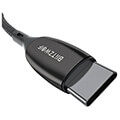 blitzwolf bw tc23 usb c to usb c cable with display 100w 18m black extra photo 3