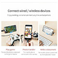 baseus mini adapter usb female to type c male converter black extra photo 5