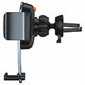 baseus easy control clamp car mount holder air outlet version black extra photo 1