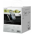 baseus easy control clamp car mount holder air outlet version black extra photo 5