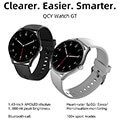 qcy gs s8 smartwatch gray extra photo 3