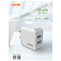 ldnio wall charger a2201 2usb lightning cable extra photo 5