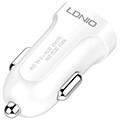 ldnio car charger dl c17 1x usb 12w micro usb cable white extra photo 3