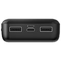 hama 187285 eco power 10 power pack 10000 mah outputs 1 x usb c 2 x usb a black extra photo 1