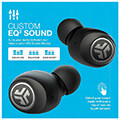 jlab go air true wireless earbuds black extra photo 8