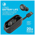 jlab go air true wireless earbuds black extra photo 9